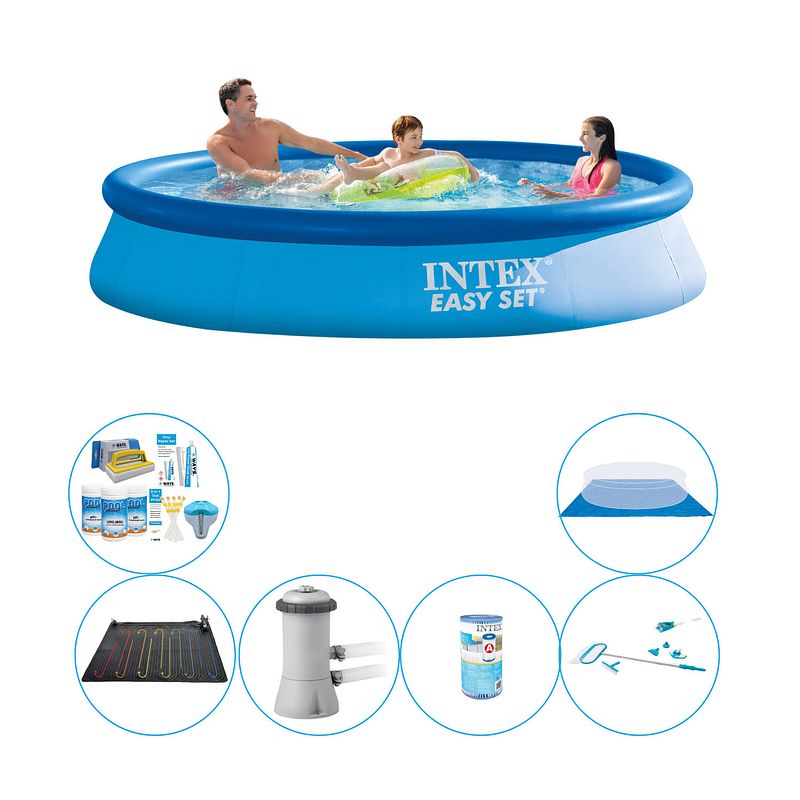 Foto van Intex easy set rond 366x76 cm - 7-delig - zwembad set