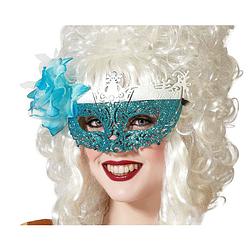 Foto van Venetiaans masker blauw