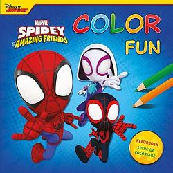 Foto van Marvel spidey and his amazing friends color fun - paperback (9789044765267)