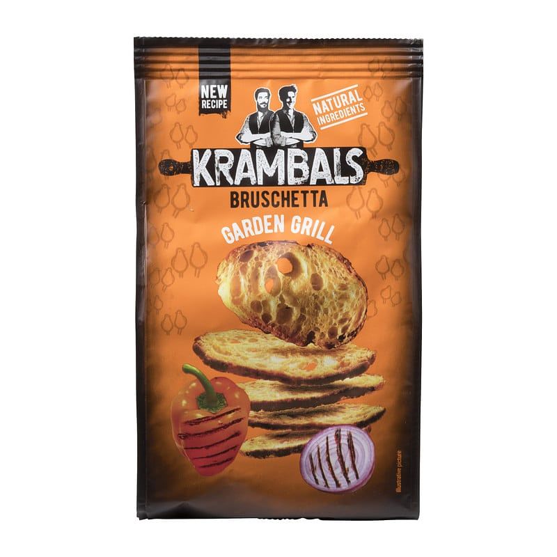 Foto van Krambals bruschetta - garden grill - 70 g