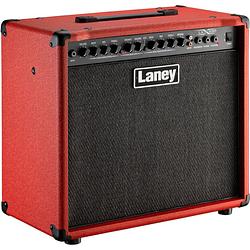 Foto van Laney lx65r-red gitaarversterker combo 65 watt 1x12 inch - rood