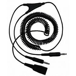 Foto van Jabra qd - 2x 3,5mm telefoonheadset kabel 2.00 m zwart