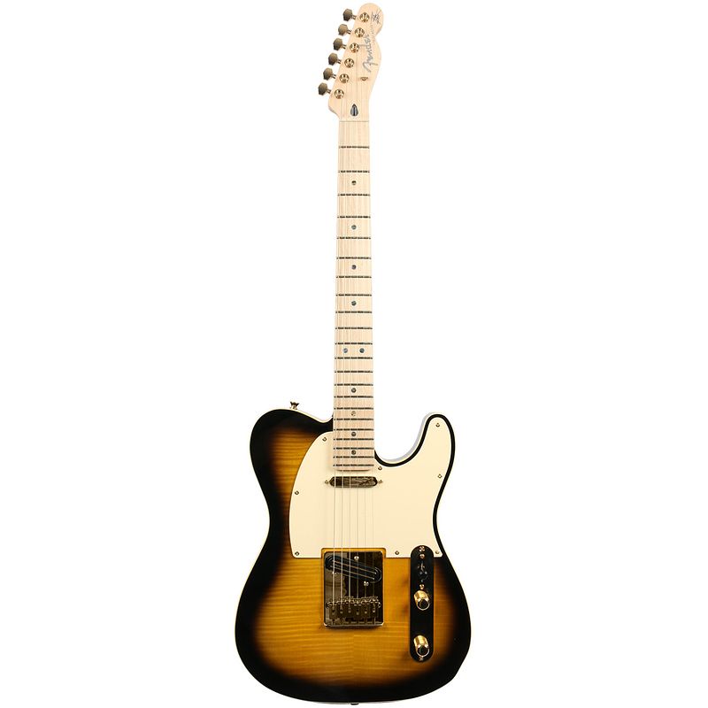 Foto van Fender richie kotzen telecaster brown sunburst