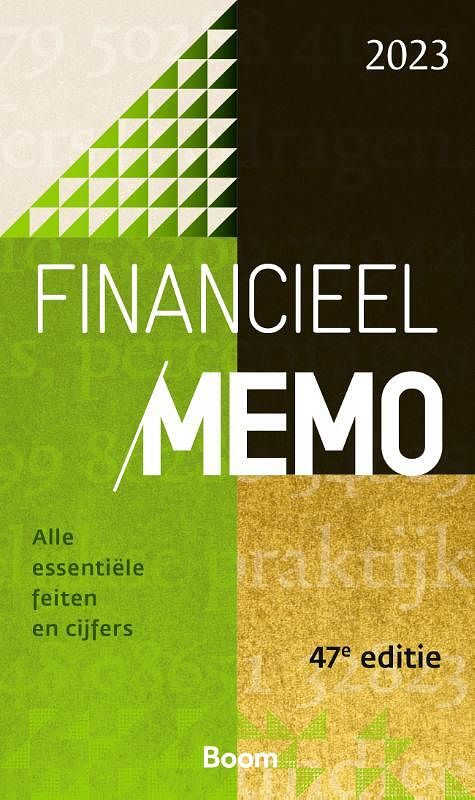 Foto van Financieel memo 2023 - t. de bondt - paperback (9789024456642)