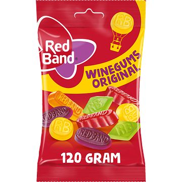 Foto van Red band winegums original 120g bij jumbo