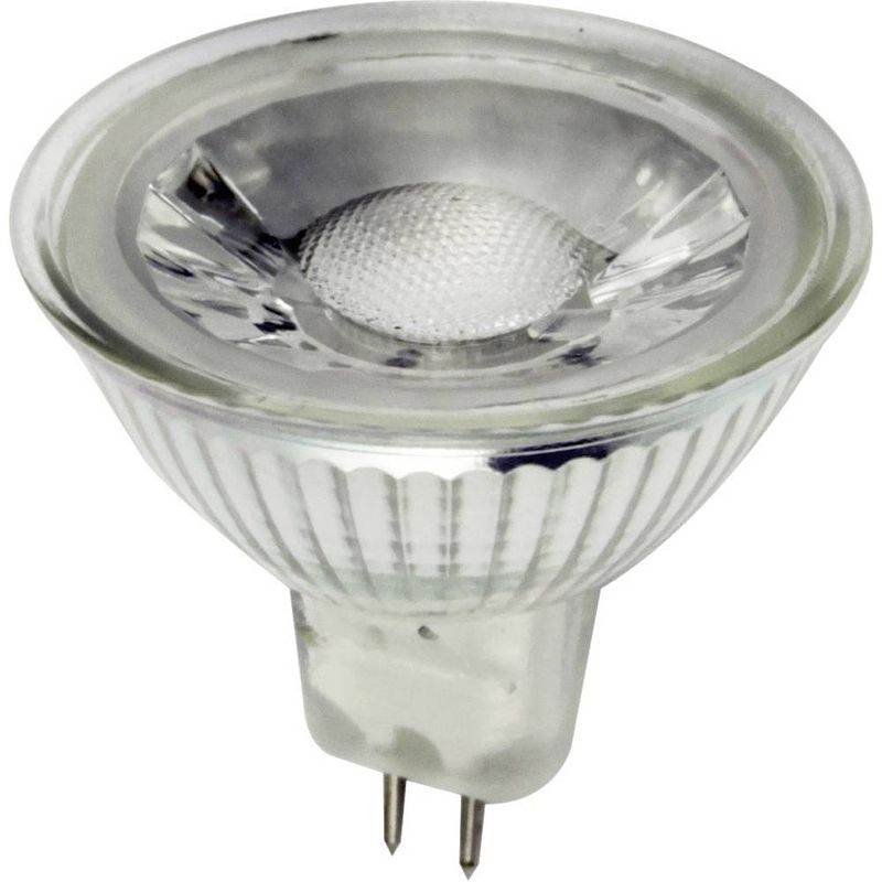 Foto van Lightme lm85113-3 led-lamp energielabel g (a - g) gu5.3 reflector 5 w = 35 w warmwit (ø x l) 50 mm x 45 mm 1 stuk(s)