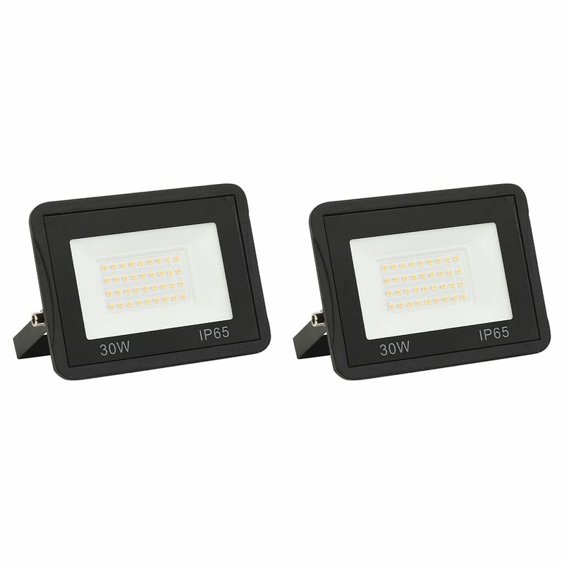 Foto van Vidaxl spotlights 2 st led 30 w koudwit