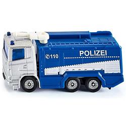 Foto van Siku scania polizei waterkanon vrachtwagen 8,4 cm blauw (1079)