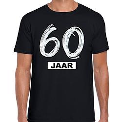 Foto van 60 jaar verjaardag cadeau t-shirt zwart voor heren 2xl - feestshirts