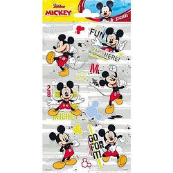 Foto van Funny products stickers mickey mouse 20 x 10 cm papier 13 stuks