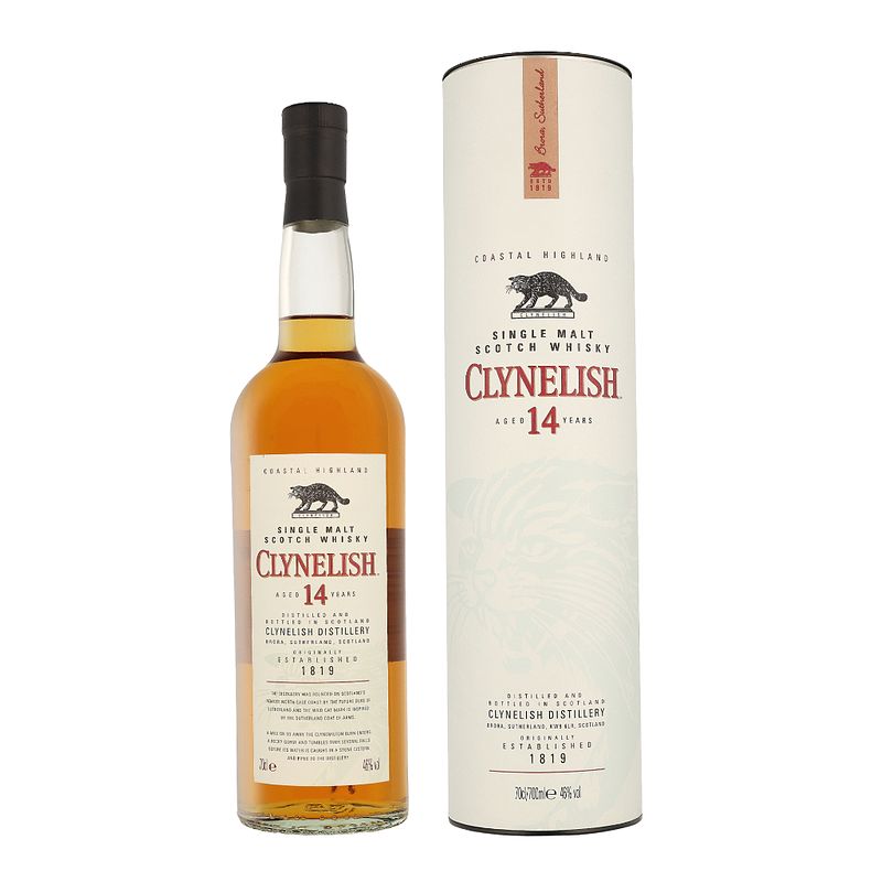 Foto van Clynelish 14 years 70cl whisky + giftbox