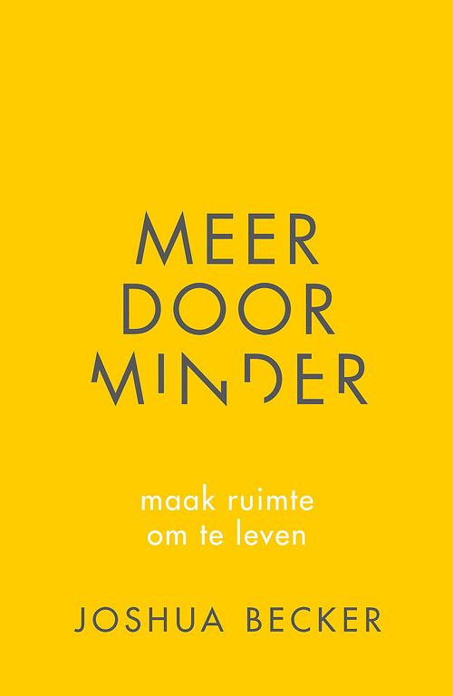 Foto van Meer door minder - joshua becker - ebook (9789043527651)