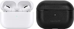 Foto van Apple airpods pro met magsafe draadloze oplaadcase + bluebuilt hoesje voor airpods pro