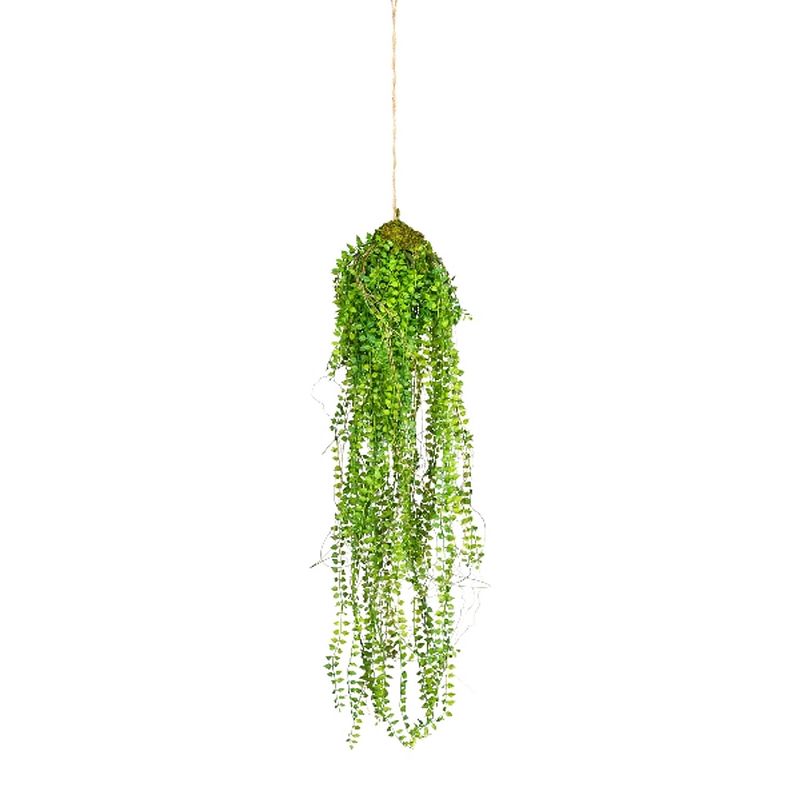 Foto van Kopu® hangplant 70 cm - macramé plantenhanger met pot