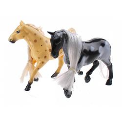 Foto van Toi-toys speelset kailey's paard 9-delig zwart/bruin