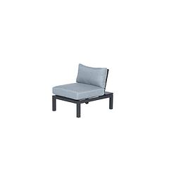Foto van Garden impressions annabella lounge fauteuil - carbon black/ mint grey