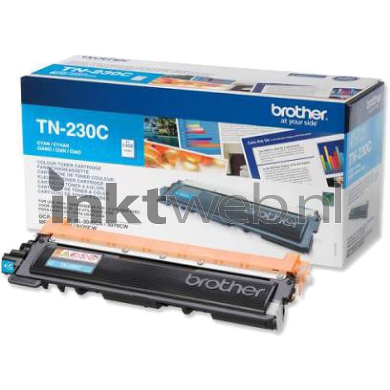 Foto van Brother tn-230c cyaan toner