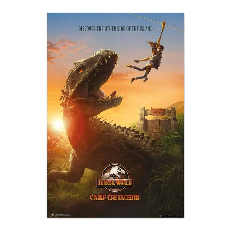 Foto van Grupo erik jurassic world camp cretaceous poster 61x91,5cm