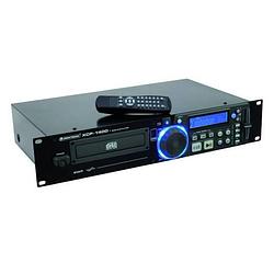 Foto van Dj 19 inch enkele cd-player omnitronic xcp-1400