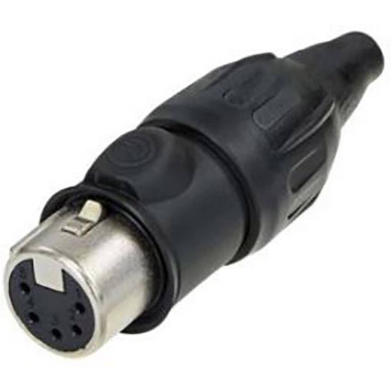 Foto van Neutrik nc5fx-top xlr-connector koppeling, recht aantal polen: 5 1 stuk(s)