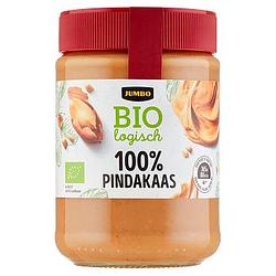 Foto van Jumbo 100% pindakaas biologisch 350g