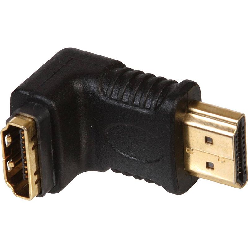 Foto van Scanpart adapter hdmi(f)-hdmi(m) haaks