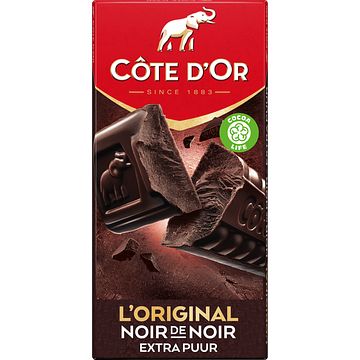 Foto van Cote d'sor l'soriginal chocolade reep puur 200g bij jumbo