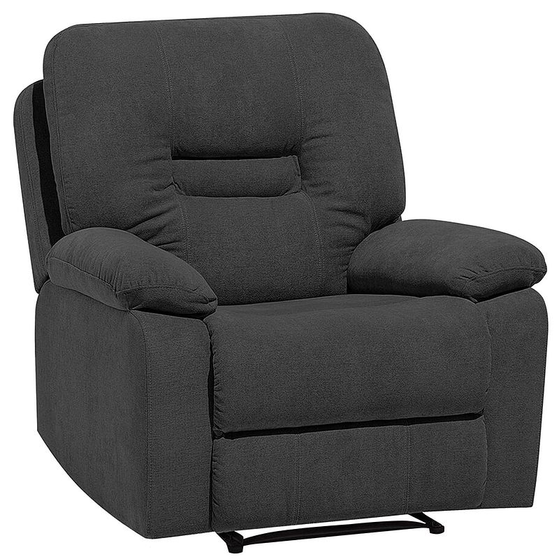 Foto van Beliani bergen - fauteuil-grijs-polyester