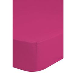 Foto van Goodmorning jersey hoeslaken pink-lits-jumeaux (200x220 cm)