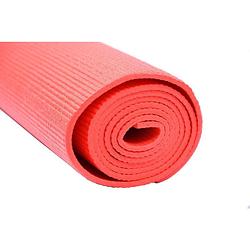 Foto van Yoga mat rood 172 x 61 x 0,4 cm - yogamat discountershop - -yogamatten kopen - yogamat - yogamatten online - yogamatte