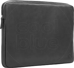 Foto van Bluebuilt 17 inch laptophoes breedte 41 cm - 42 cm leer zwart