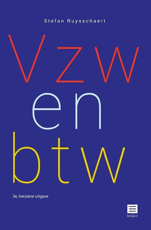 Foto van Vzw en btw - stefan ruysschaert - paperback (9789046611708)