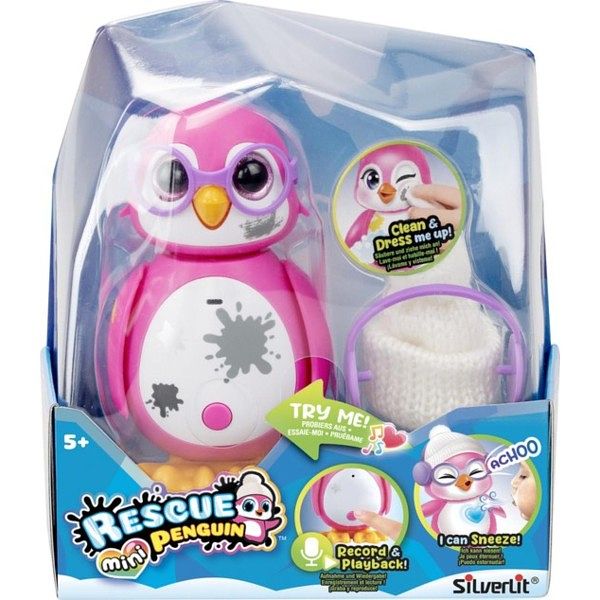 Foto van Rescue pinguin mini roze