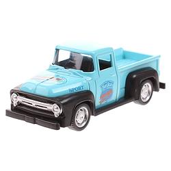 Foto van Lg-imports die-cast pick-up modern city 10 cm blauw