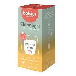 Foto van Bolsius clean light fragranced refills grapefruit & ginger