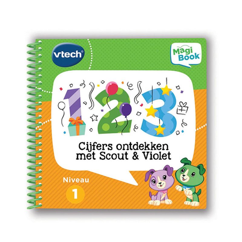 Foto van Vtech magibook activiteitenboek - cijfers ontdekken met scout & violet