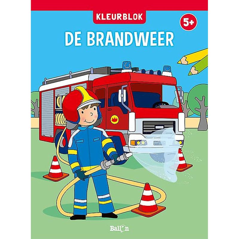 Foto van Kleurblok (de brandweer)