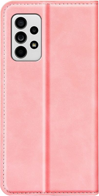 Foto van Just in case wallet magnetic samsung galaxy a53 book case roze