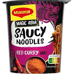 Foto van Maggi magic asia saucy noodles rode curry 75g bij jumbo