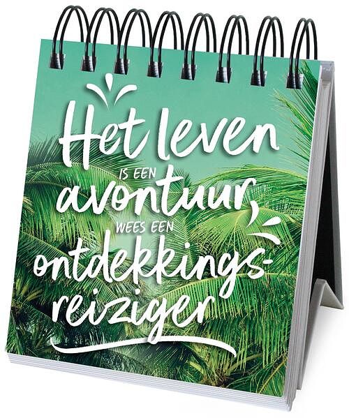 Foto van Happy books cadeauboek - het leven is een avontuur - hardcover (9789464084962)