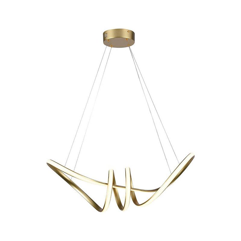 Foto van V-tac vt-7798-c gouden designer hanglampen - champagne - ip20 - 24w - 3240 lumen - 3000k