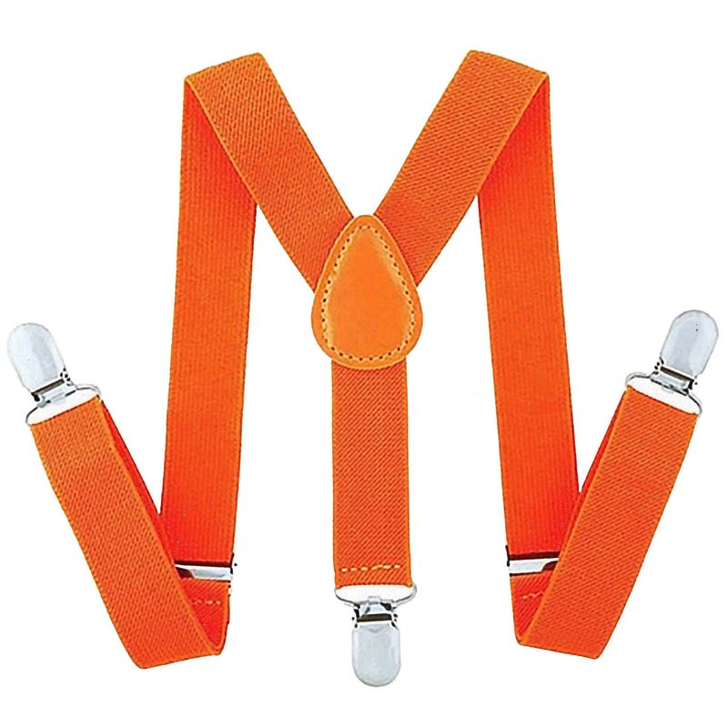 Foto van Oranje supporters party bretels voor volwassenen - verkleedbretels