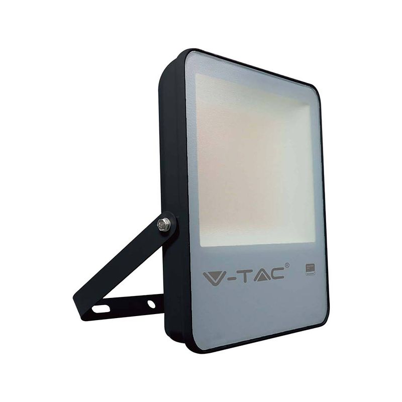 Foto van V-tac vt-52 led schijnwerper - 50 w - 6850 lm - 6500k - zwart - extra