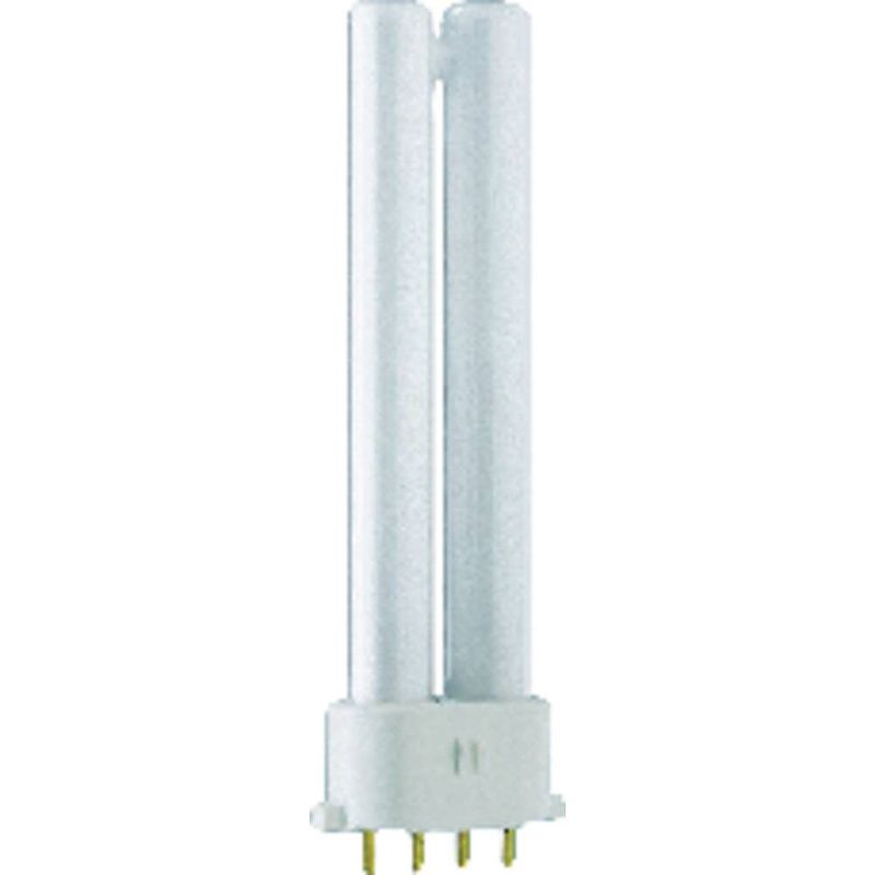 Foto van Osram spaarlamp energielabel: g (a - g) 2g7 152 mm 230 v 9 w neutraalwit staaf 1 stuk(s)