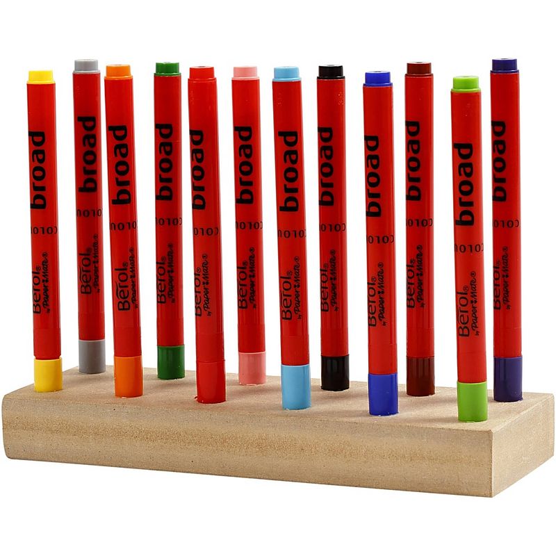 Foto van Berol stiften colourbroad 12 stuks multicolor