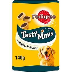 Foto van Pedigree tasty minis kaas & rund hondensnacks 140g bij jumbo
