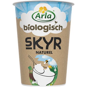 Foto van Arla biologisch skyr naturel 0% vet 450g bij jumbo