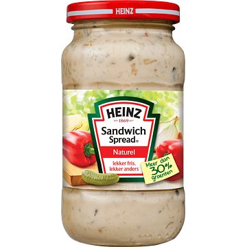 Foto van Heinz sandwich spread naturel 300g bij jumbo