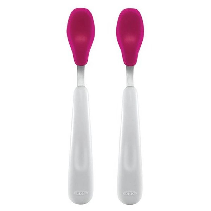 Foto van Oxo tot set voedingslepels - pink