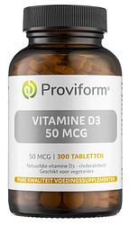 Foto van Proviform vitamine d3 50mcg tabletten